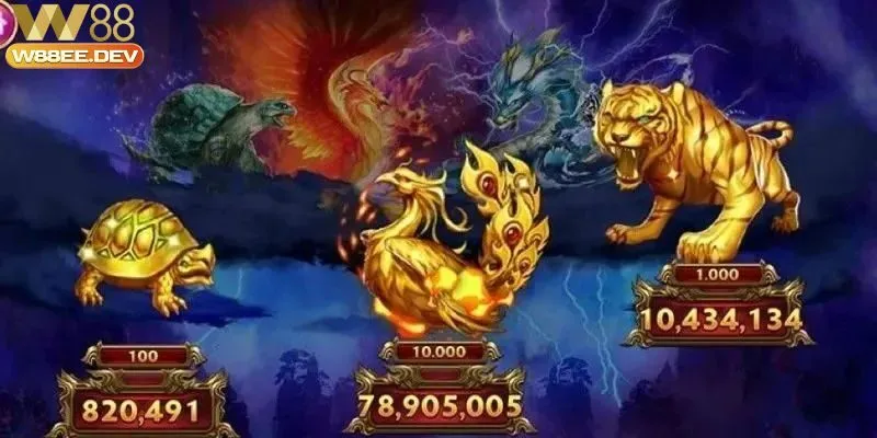 Bí Kíp Chơi Game Nổ Hũ Tứ Linh W88 Hiệu Quả